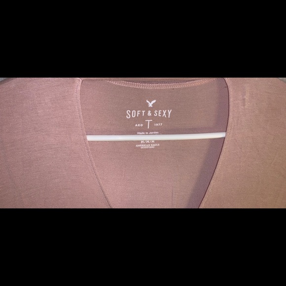 Soft & Sexy choker neck tee - Picture 3 of 5